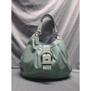 Coach Seafoam Y2k Hobo Shoulder Bag